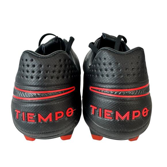 Nike Legend 8 Pro FG Soccer Cleats Men\'s Black Chili Red AT6133-060 Sz 10 New main image 7